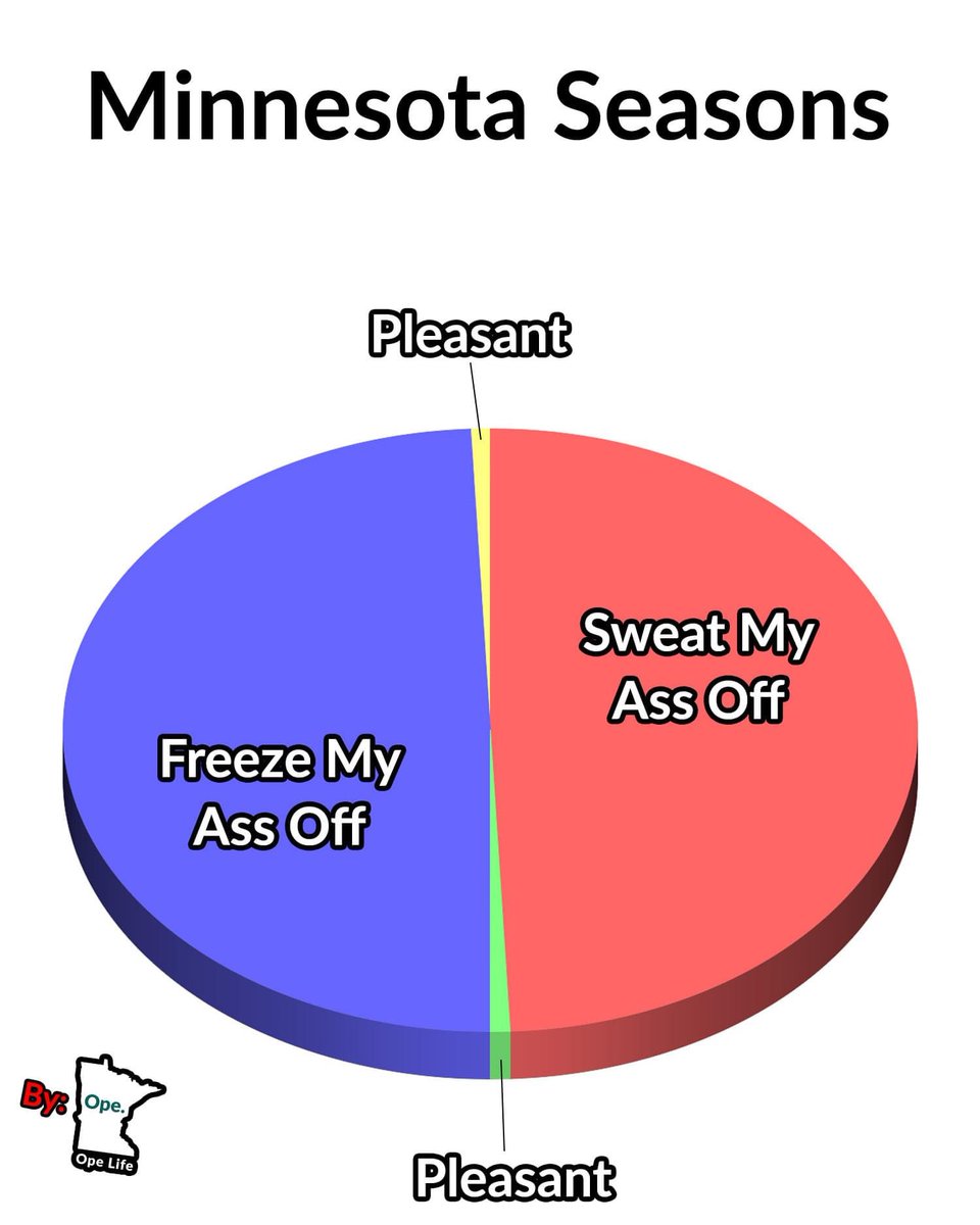 I’ve never seen something describe Minnesota weather so perfectly, until I saw this. https://t.co/Meshl89usL