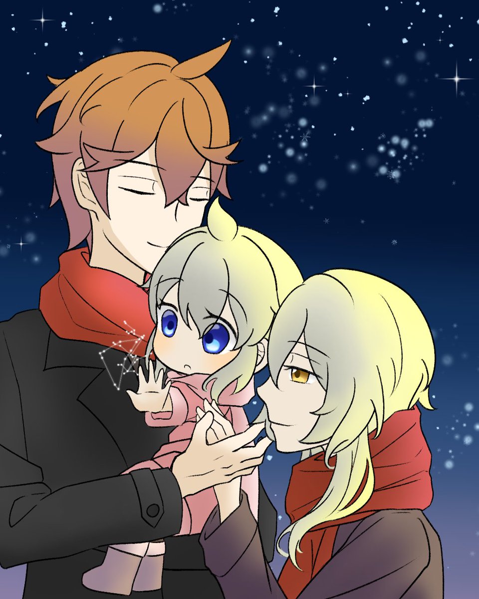 #ChilumiWeek2021 day 1 : family

Imagine they having a daughter that looks so much like Lumine and Childe is a doting father ?

#GenshinImpact #chilumi #タル蛍 