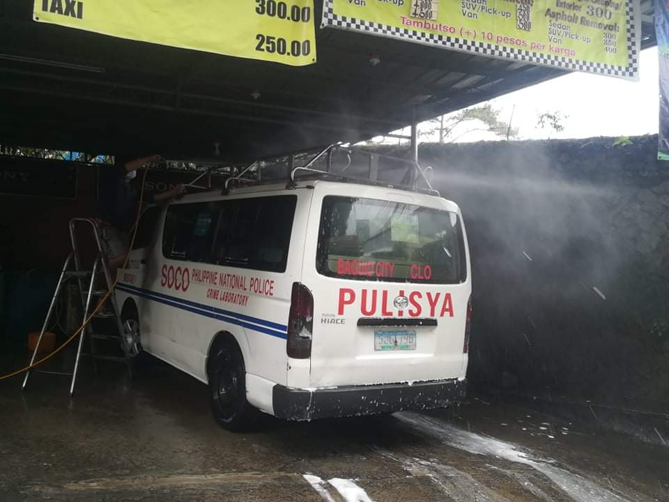 baguiocrimelab's tweet photo. Baguio City CLO personnel, under the supervision of PLTCOL VIVIAN MARQUEZ ABOGADA, brought the SOCO Van at Czeir Enterprises and Auto Accessories located along Bokawkan Road, Baguio City for its preventive maintenance.

#TeamPNP
#WeServeAndProtect
#PNPKakampiMoLabanSaCovid19 https://t.co/HMafH9tEKg
