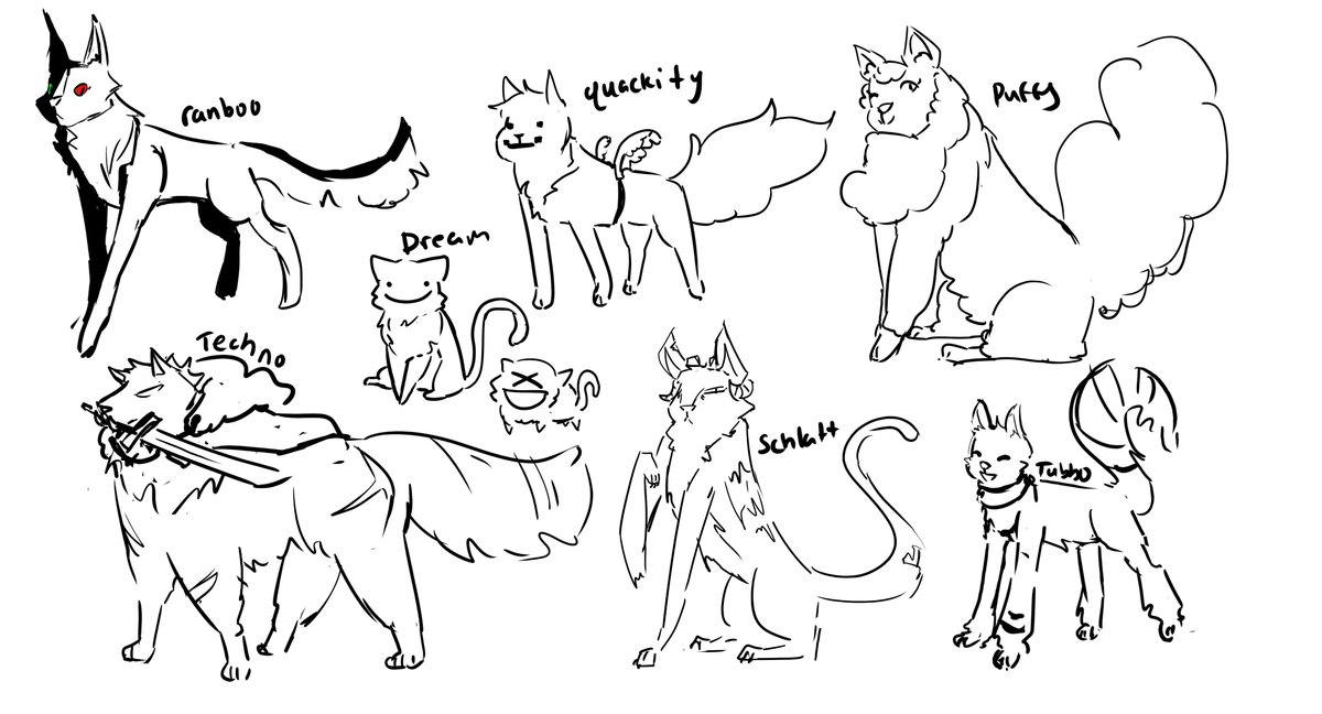 trying to sketch cats?? never done this before. had fun though! 