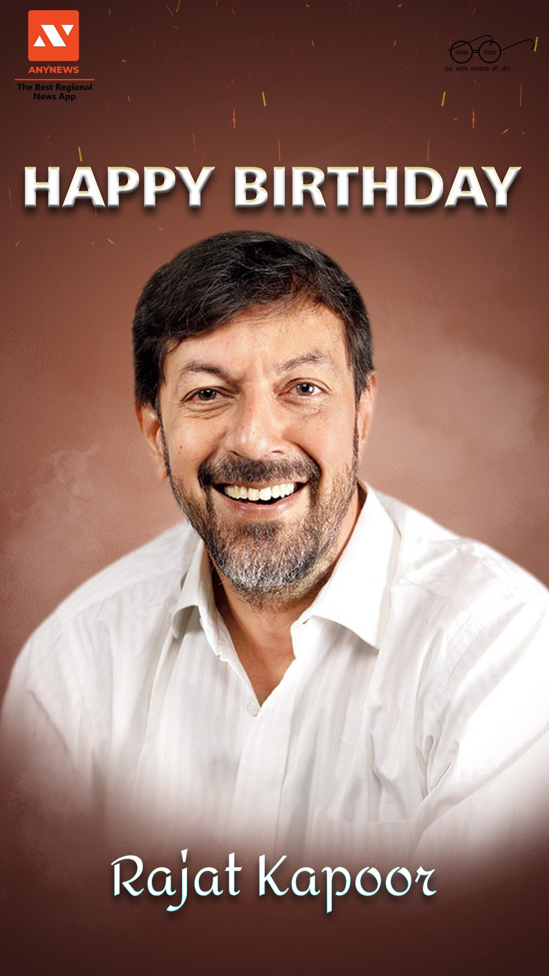 AnyNews Wishes Rajat Kapoor Happy Birthday.    