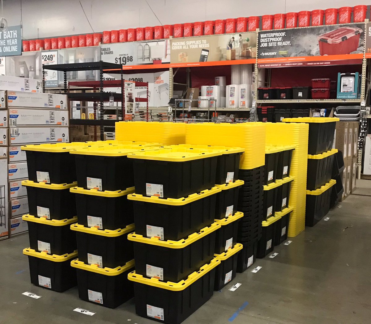 Lisamarie Halliday (@103lisamarie) on Twitter photo <a href="/8466HomeDepot/">Home Depot 8466</a> We got totes stacked high and ready to fly! Shout out Thank you to Angelo and Ross.. great job! 🤗👏👏🧡<a href="/jaysondrucker/">Jayson Drucker</a> <a href="/rickyw0072/">NOASM/Ricky#8466</a> <a href="/mviola631/">Deedee Ryan #8466</a> <a href="/patiaquinta/">patiaquinta</a> <a href="/DawnOsorio/">Dawn Vanterpool</a> <a href="/MsCarly_HD/">Carly Ulrich</a> <a href="/johnminor11/">john minor</a> <a href="/8466HomeDepot/">Home Depot 8466</a> We got totes stacked high and ready to fly! Shout out Thank you to Angelo and Ross.. great job! 🤗👏👏🧡<a href="/jaysondrucker/">Jayson Drucker</a> <a href="/rickyw0072/">NOASM/Ricky#8466</a> <a href="/mviola631/">Deedee Ryan #8466</a> <a href="/patiaquinta/">patiaquinta</a> <a href="/DawnOsorio/">Dawn Vanterpool</a> <a href="/MsCarly_HD/">Carly Ulrich</a> <a href="/johnminor11/">john minor</a>