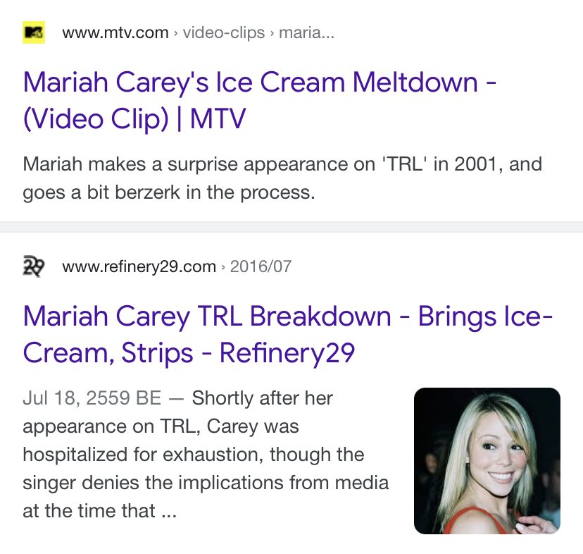 They feasted on what they call Mariah Carey’s “meltdown” or “breakdown” for nearly 20 years