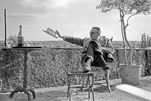 Well! It turns out that 35,000 Fred Plaut photographs are at Yale University's Gilmore Music Library, which holds The Frederick and Rose Plaut Papers. Here's a great shot of Francis Poulenc.I hope someday all of these photos become available online. https://encounteringtheother.wordpress.com/2010/08/04/poulencs-rapsodie-negre/