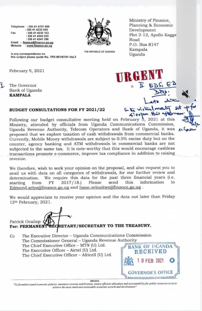 equalitynow_ug's tweet image. Of a #COVID19 battered #economy &amp;amp; widening of the #taxbase: Gov't of #Uganda seeking to tax cash withdrawals from banks.
⤵️⤵️
monitor.co.ug/uganda/news/na…
#SDG10Plus
@taxalliance_ug @Navie166 @SeatiniU @ShantyFrancis @OxfaminUganda @SuperJosephO @actionaiduganda 
@EKulume 
@slubambula