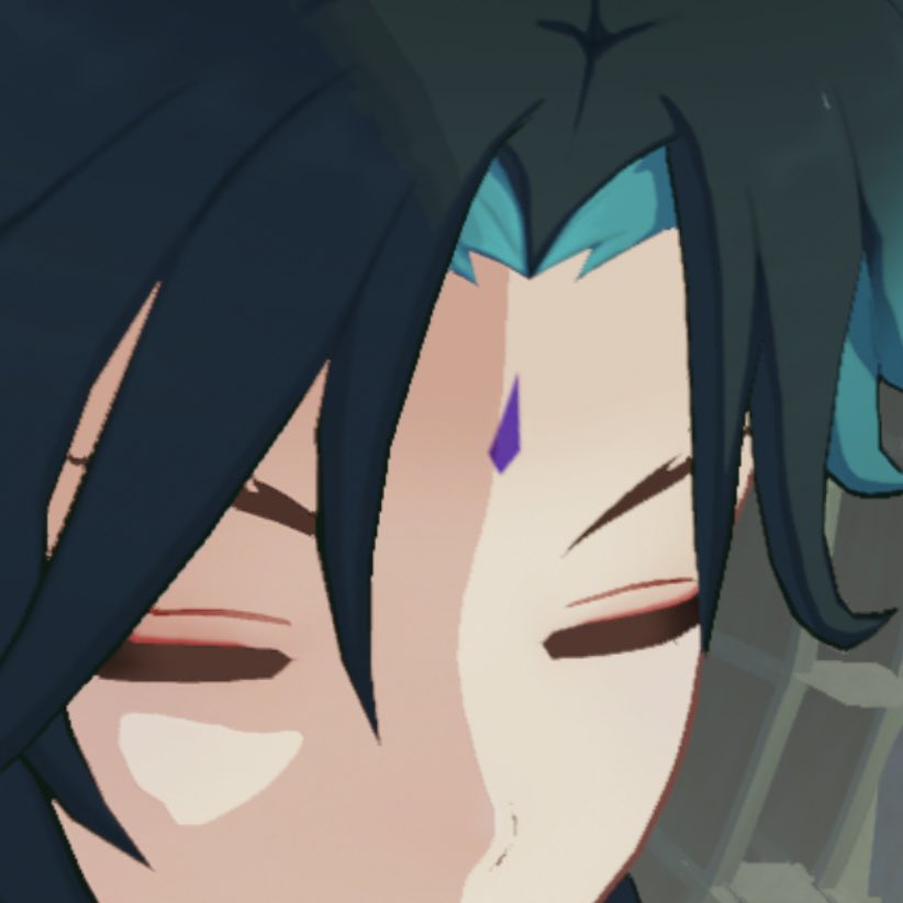 the mark on his forehead