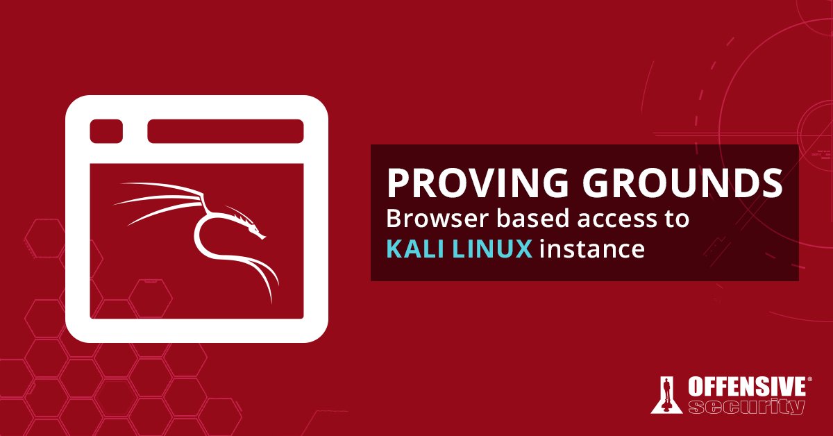 offsectraining's tweet photo. Users can now choose to connect to Proving Grounds through a local Kali system via VPN, or through our new Kali in the browser solution: https://t.co/ERrhvpBUJa https://t.co/4TLbM2aABQ