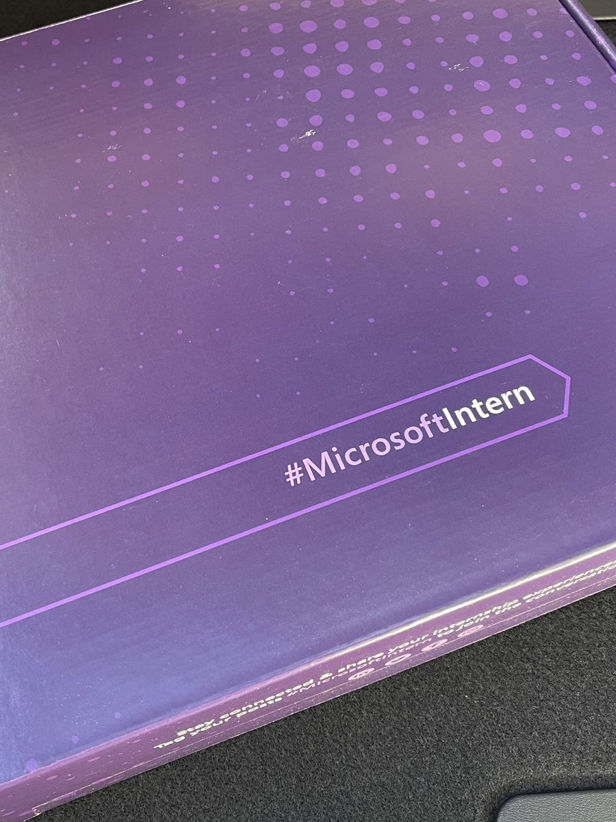 majornelson's tweet image. Got a call from our office mailing services that I had a few packages they’ve been holding from the last few months and I need to pick them up. Among them was this awesome package addressed to me.  Maybe I’ve been here so long I am starting over again ? #MicrosoftIntern