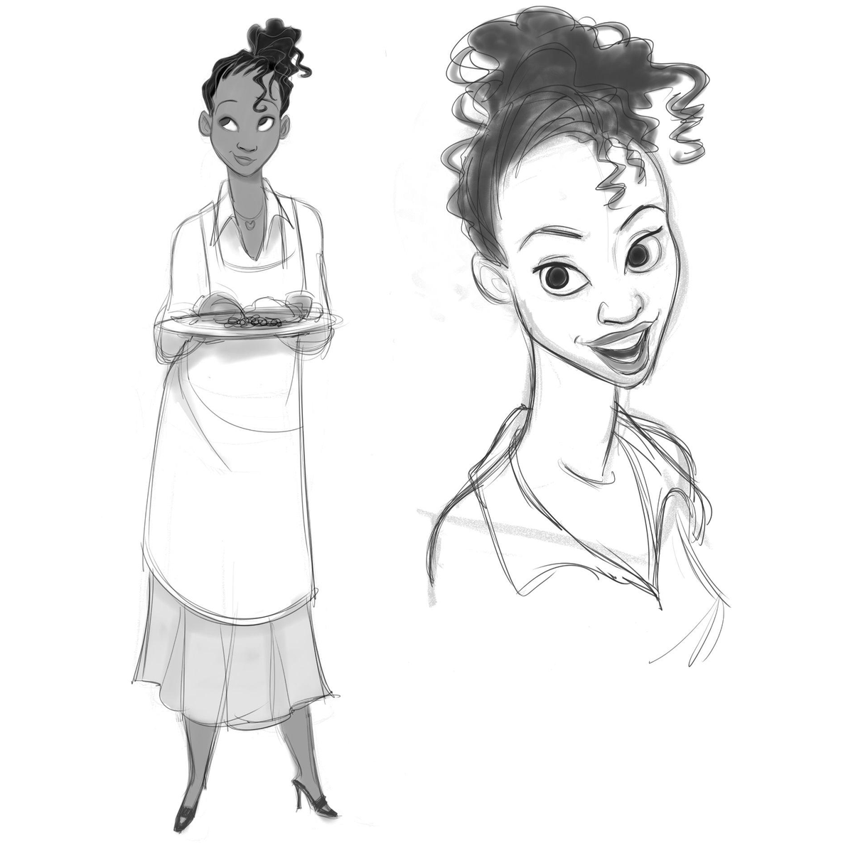 ani_obsessive's tweet photo. Character design work by Bruce W. Smith for The Princess and the Frog (2009), dir. Ron Clements and John Musker, Walt Disney Animation Studios https://t.co/gFNHuHE2Yx