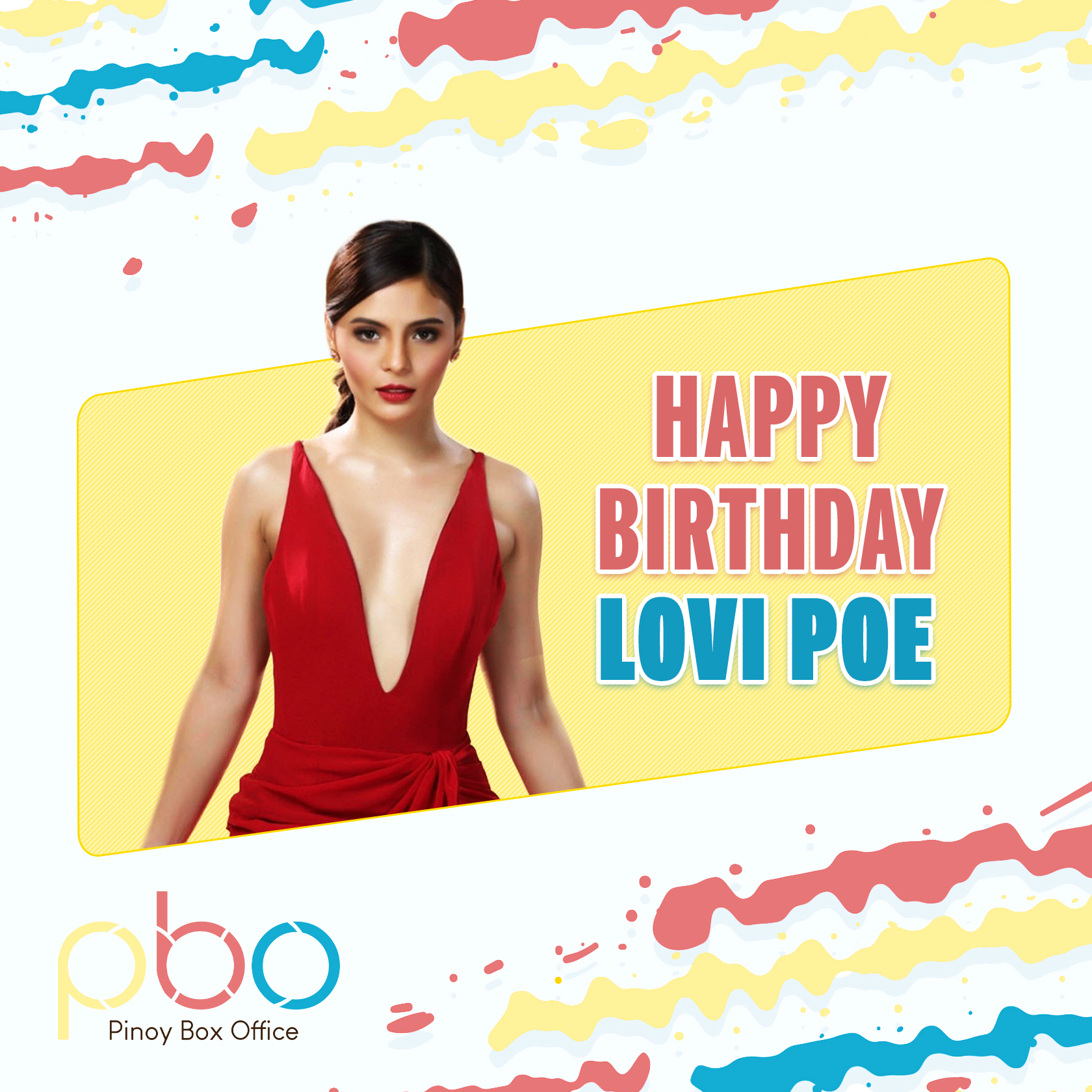 Happy birthday, Lovi Poe! We wish you more fruitful years ahead! 