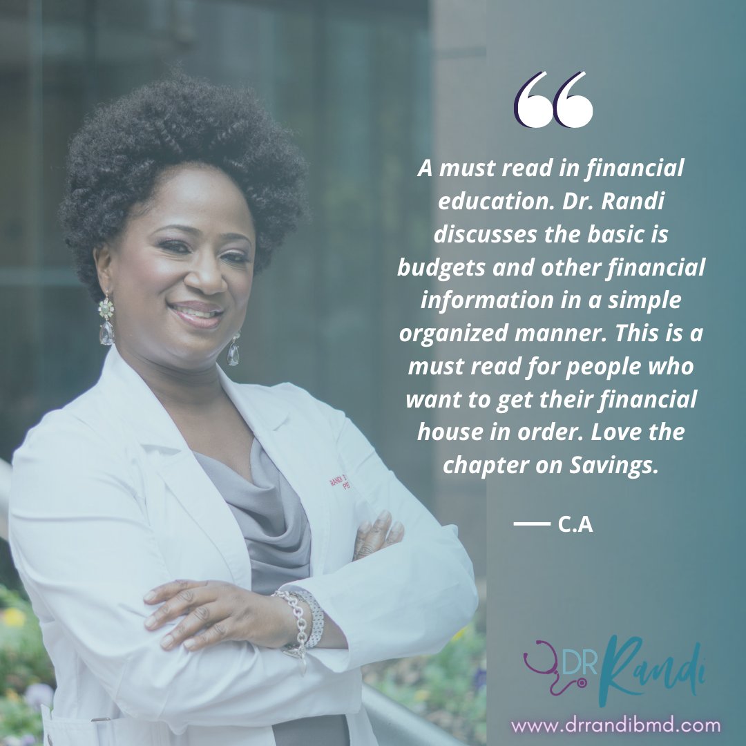 DrRandiBMD's tweet photo. Here's what my clients say!
#ladynomics #financiallysavvy2021 #ladynomicsbooklaunch #wealth #financialwellbeing #finances #takecontrolofyourfinances #prescriptiontowealth #financialwellness #levelupyourincome https://t.co/UmFzYkJmc7