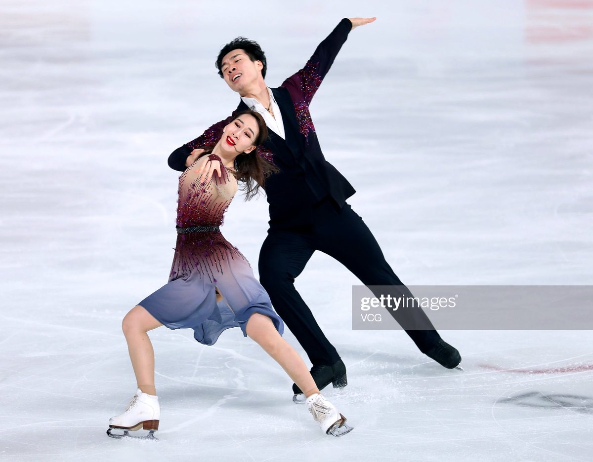 goldenskate's tweet photo. Happy Birthday 🎂 to China's 🇨🇳 #ChenHong #陈宏! The #CoC20 🥈 (with #SunZhuoming #孙茁鸣) enjoys swimming 🏊‍♀️ in her free time 📷 2020-21 FD "I Will Wait for You" (from The Umbrellas of Cherbourg) #FigureSkating https://t.co/Rggz9z6PMH