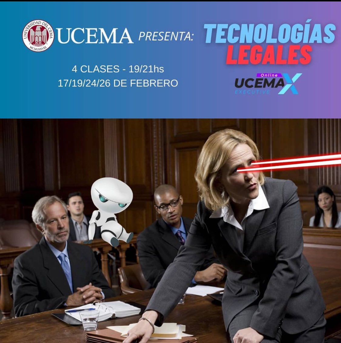 clanusocampo's tweet photo. @tomas_sande @nicobonina innovar 2021 en el campo legal nuevo curso @UCEMA_edu ! #legaltech #legalthinking #legalreg #IAlegal #chatbots 🤖 🤖 https://t.co/8g7WtCCQDc