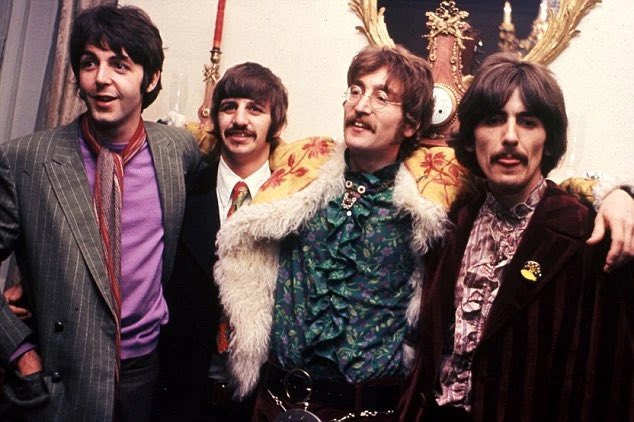 Paisley Bonus - some iconic figures donning the Kashmiri Paisley! @prince  @thebeatles  @DavidBowieReal  @MickJagger