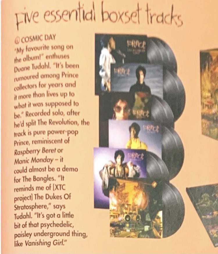 Although not strictly a Paisley Underground band, The Dukes of Stratosphear were celebrated by the Paisley Underground & its fans who recognised the similarities that the band’s music had to this scene.