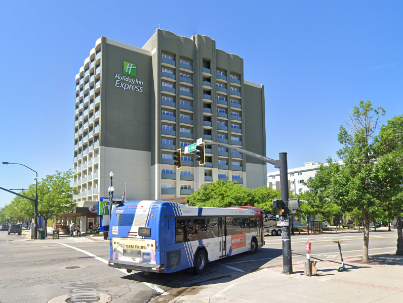 The Dooly Building, Located on West Temple, this historic Louis Sullivan-designed building was demolished in the 1960s to make way for the Shilo Inn: