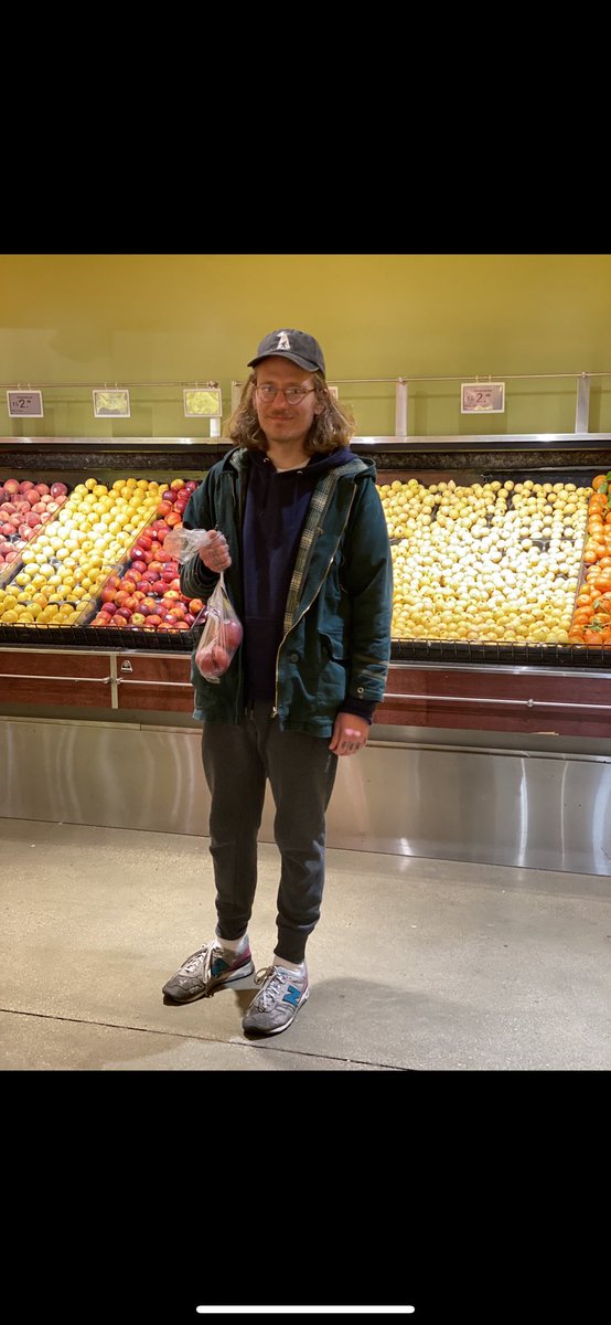 Last known photo of me in a grocery store not wearing a mask looking like a host a podcast about Bigfoot