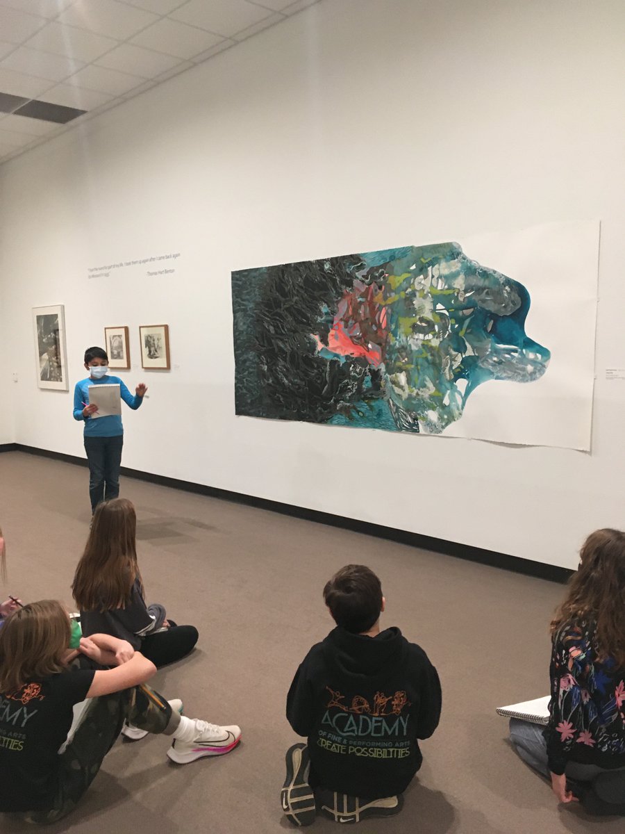 AFPASPS's tweet image. @AFPASPS students present their personal connections with our regional hydrosphere @sgfmuseum exhibit Afloat: Artists and Rivers @officialSPS #CHOICE