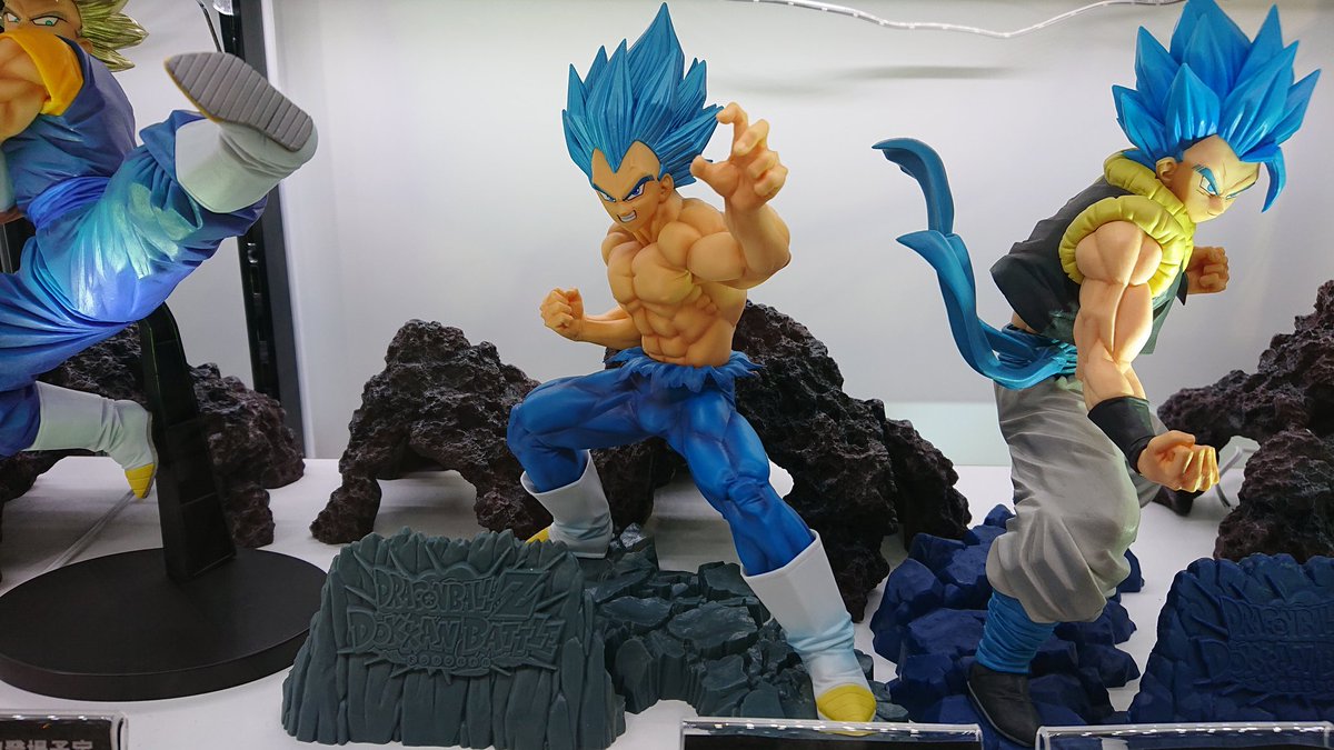 ゲルニカ セガ秋葉原5号館より 2月16日登場予定プライズ Dragonball Z Dokkan Battle 6th Anniversary Figure 超サイヤ人ゴッド超サイヤ人ベジータ 進化 先行展示されていました