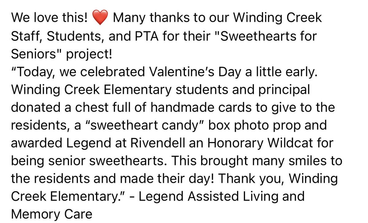 MoorePublicSch's tweet photo. Great job, Wildcats! We appreciate your continuous efforts to share kindness. ♥️ #mpspride @MooreHS1 #lionpride https://t.co/rpYRXG0vKR