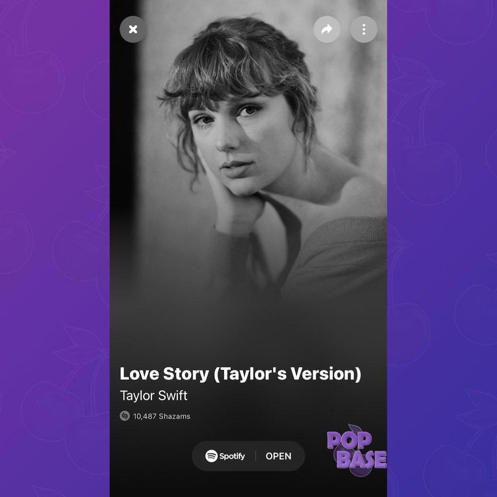 Pop Base Shazam Reveals Taylor Swift S Love Story Re Recording Will Be Titled Love Story Taylor S Version