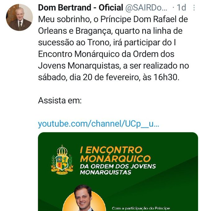 "Quarto na linha de sucessão ao TRONO"?
Que trono? Séculos sugando recursos do país sem fazer nada e só tem UM banheiro em casa?