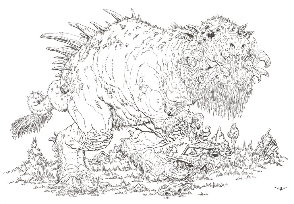 Wilbur
**COMMISSIONS OPENING SOON**
#DnD #dnd5e #dungeonsanddragons #dndart  #PathfinderRPG #gammaworld #Commission #Critters #RPG #Giantlands