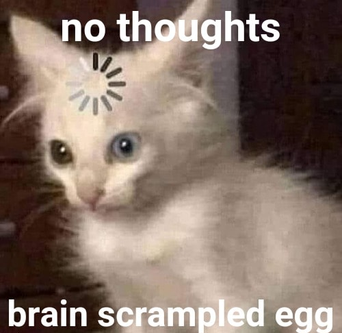 awhekate's tweet photo. I started reading a book in January and like, I was enjoying it but I haven't been able to continue it because every time I try to sit down to read I just feel like this: https://t.co/cc1Gv7yVPj