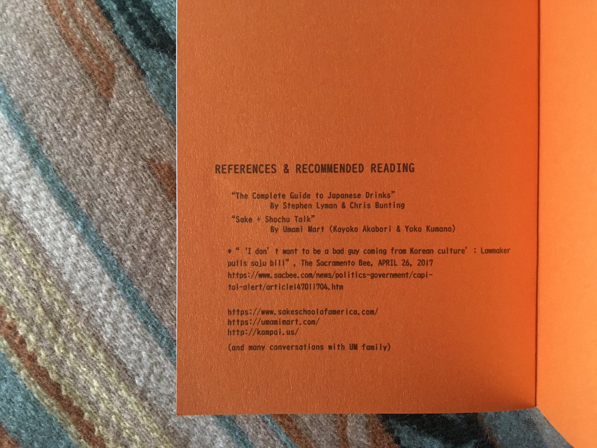 RareBooks37996's tweet image. A delightful addition to the home library:

Shochu — A Pocket Guide — Salty Buns Press (May 2020) #shochu #japanesespirits #zines

With shoutouts to @shochu_danji @Chris_Bunting @umamimart @SakeofAmerica 

eastbayalternativebookandzinefest.com/test-blog-styl…