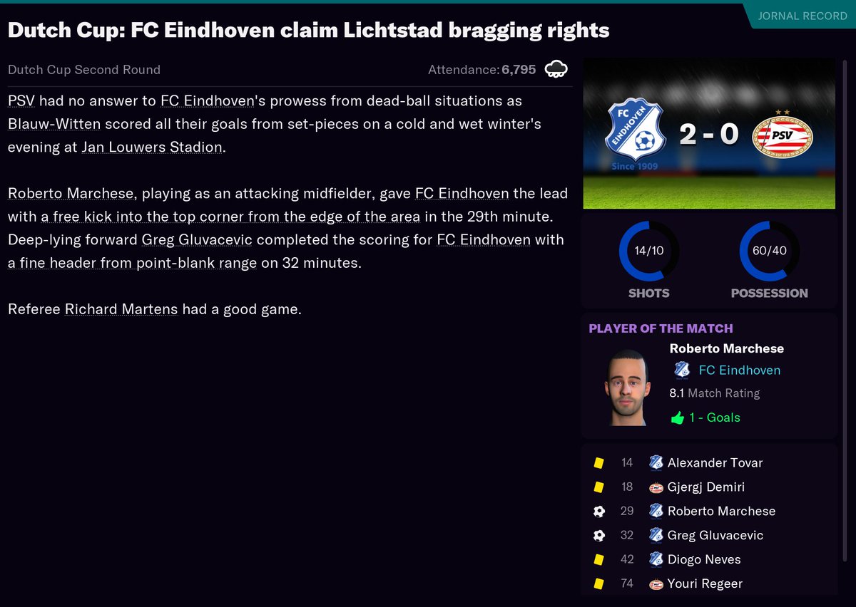 We were good, but now we're bad