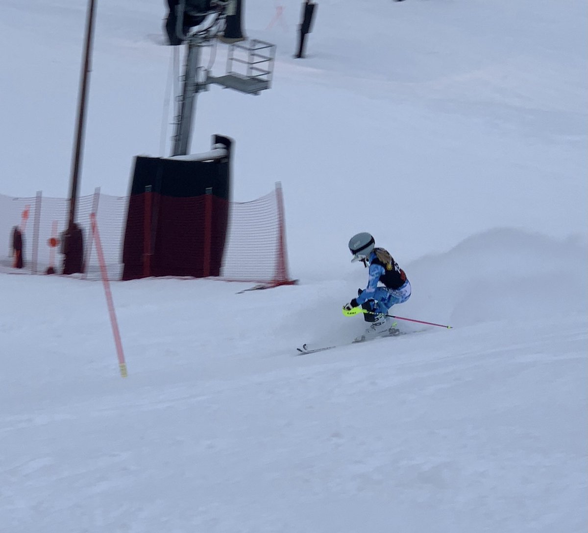 MWAlpineSki's tweet photo. Some shots from today’s Girls Slalom Crossover Race with Division 1. Great first race for our ladies!!! 🥳🥳 https://t.co/w7oQCLbmmq