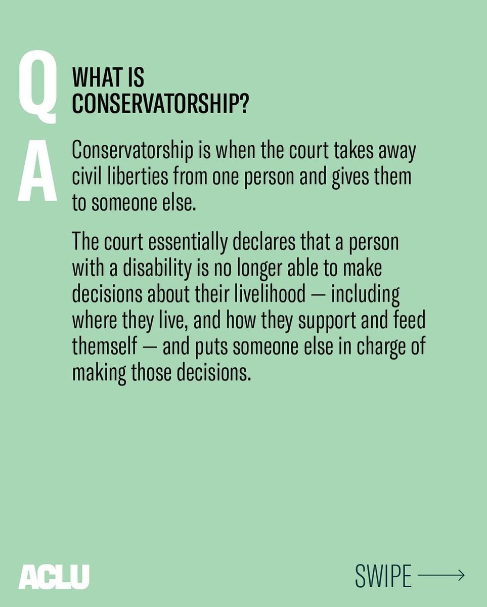 The  @ACLU weighs in on  #FreeBritney