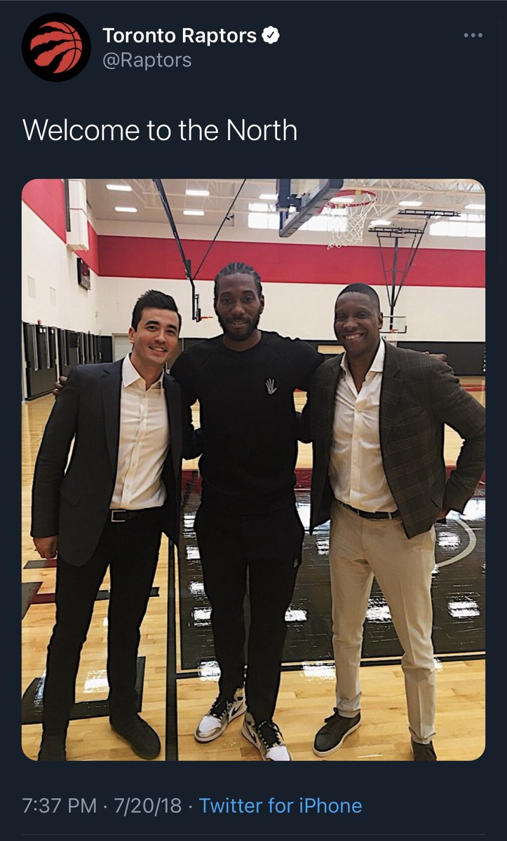 July 20th 2018:The KLAW has arrived in Toronto, receiving mixed reactions from fans, for trading away a fan favourite in turn for a possible 1 year rental who's health was in serious question