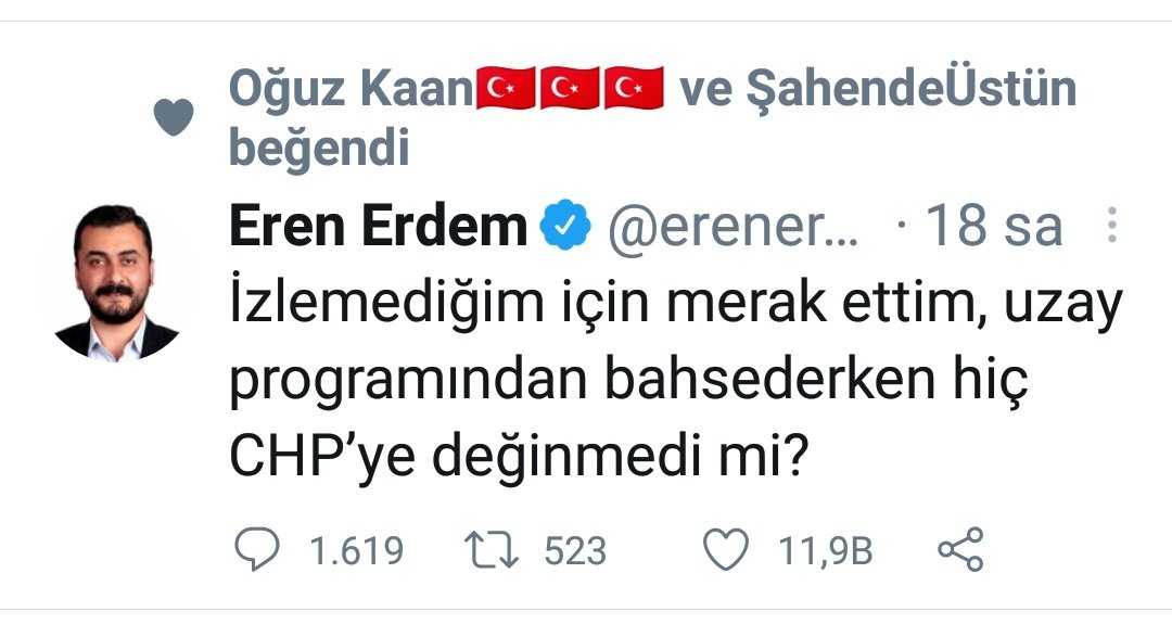 Değinmek ne kelime.. Silindir gibi ezdi geçti 🤣🤣🤣
#MilliUzayProgamı
#GökyüzüneBakAyıGör