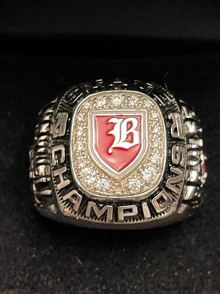 Great way for Baylor Golf to start their winter break getting their State Rings in today #GBR