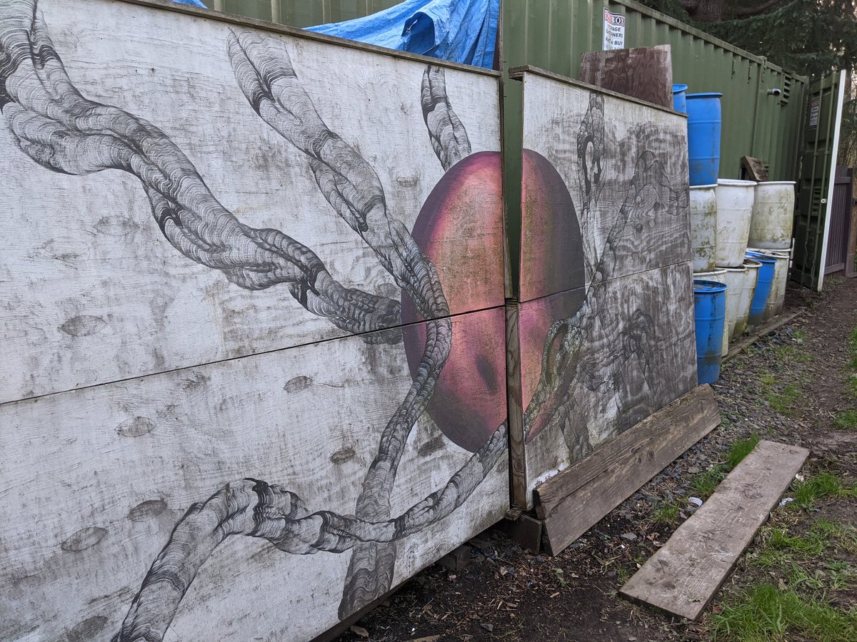 Hazelwood Grove is self-governing. They hold general assemblies every weekend and make decisions for themselvesThis is one of the big things that separates the camp from other encampments. They tend to be run by either the church or social services. No autonomy. Too many rules