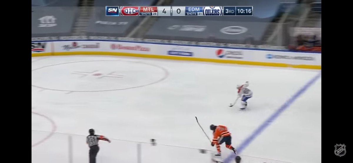 GA 5: Jones could have done a better job at stopping the breakaway pass, but it was a really bad read by Bear on this breakaway. It was more of Bear's mistake.GA 6: Someone explain what Larsson is doing on his stomach on a 2 on 2.