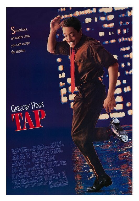🎬MOVIE HISTORY: 32 years ago today, February 10, 1989, the movie ‘Tap’ opened in theaters!

#GregoryHines #SammyDavisJr #SuzzanneDouglas #JoeMorton #SavionGlover #TerrenceEMcNally