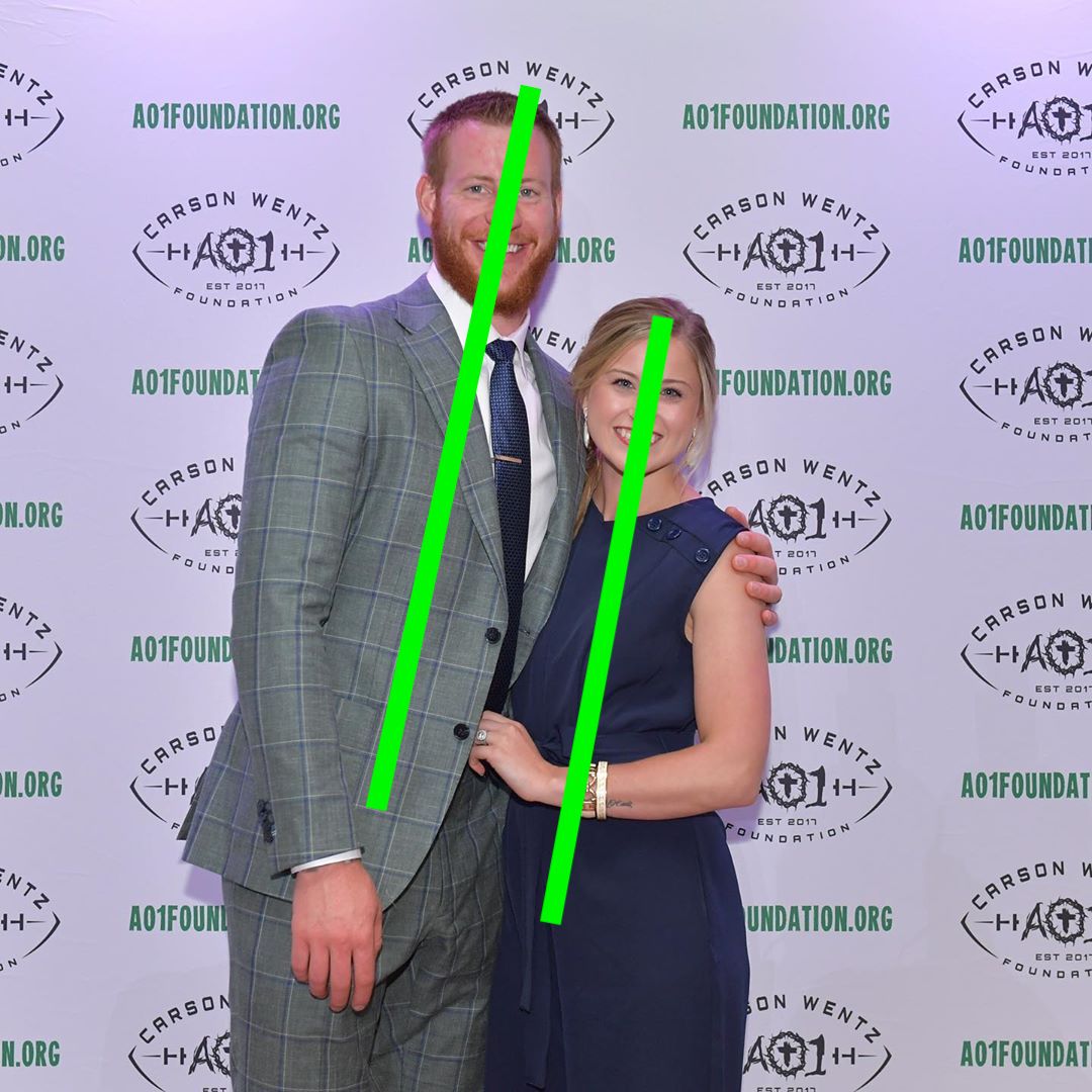 Don't lean in, Carson!