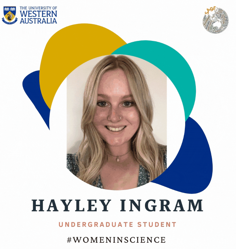 UWA SAgE (@sage_uwa) on Twitter photo Hayley Ingram is a current Bachelor of Biomedical Science student in her final year, majoring in Biochemistry & Molecular Biology and Genetics at <a href="/uwanews/">UWA</a>
linkedin.com/in/hayley-ingr…
See more: facebook.com/UWASAgE/posts/…
#WomenInScience <a href="/ScienceUWA/">Science at UWA</a> <a href="/gendereq_sciuwa/">Gender Equity in Science - UWA</a>
<a href="/UWA_students/">UWA Students</a> Hayley Ingram is a current Bachelor of Biomedical Science student in her final year, majoring in Biochemistry & Molecular Biology and Genetics at <a href="/uwanews/">UWA</a>
linkedin.com/in/hayley-ingr…
See more: facebook.com/UWASAgE/posts/…
#WomenInScience <a href="/ScienceUWA/">Science at UWA</a> <a href="/gendereq_sciuwa/">Gender Equity in Science - UWA</a>
<a href="/UWA_students/">UWA Students</a>