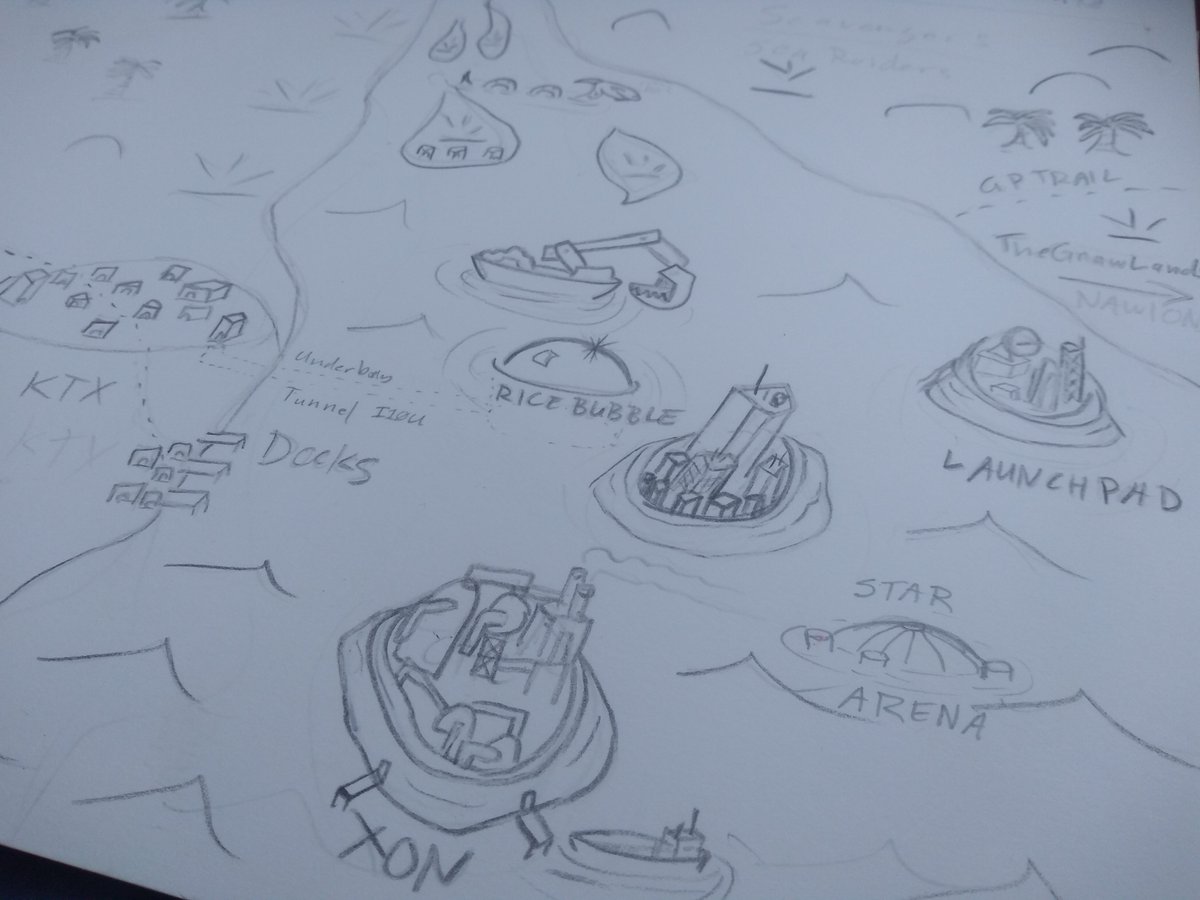 clawclawbite's tweet image. Further work on a #RPG #map for #LOSTIN (Space City, 27th century)