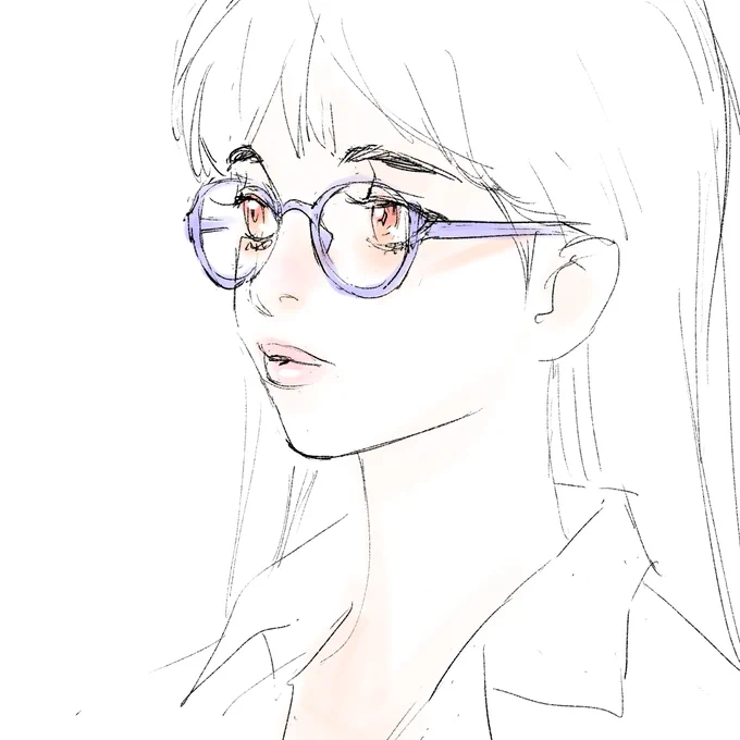 #見た人も何か無言で眼鏡っ子をあげる 