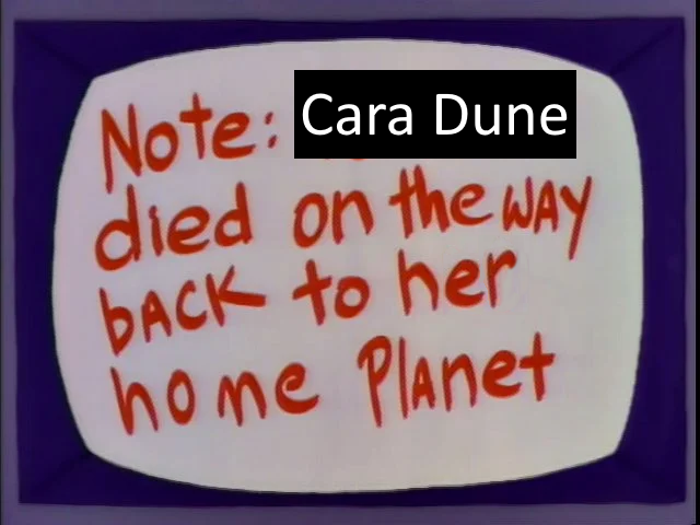 DGoweyAuthor's tweet image. Rangers of the New Republic title card after Gina Carano never learned how to not post