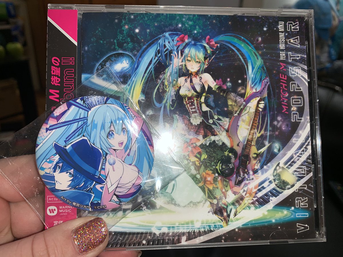 マックスファクトリー 公式 ボカロp Mitchie M 2ndフルアルバムジャケットイラストの 初音ミク バーチャル ポップスター Ver がワンホビで初公開 柔らかな表情や髪 服の繊細な造形をイラストのイメージを崩さずに立体化しました ワンホビ32