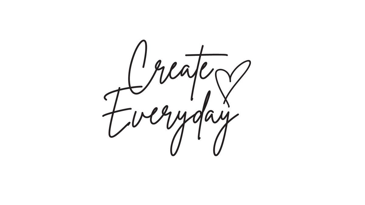 Create everyday!  There are so many easy &amp; simple ways to create that bring happiness and joy.  What do you do to create?  #create #createeveryday #homeworksetc #joy #happiness #home