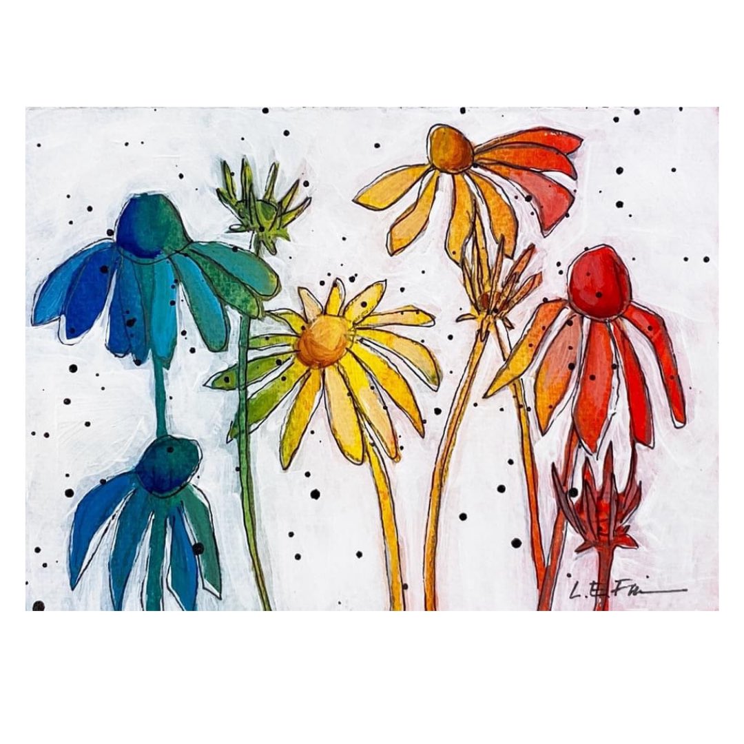 LEverettFinn's tweet photo. Rainbow! #28februaryflowers https://t.co/nTgMAp9usT
