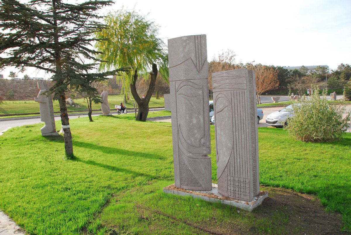 EndangeredTurki's tweet image. Languages continue to die.

Balbal sculpter below is in Beytepe Campus of Hacettepe University in Ankara, capital of Turkey.
#LanguageMatters #LANGUAGE #languagedeath #endangeredlanguages #endangeredturkiclanguages #protectlanguages #livingtongues