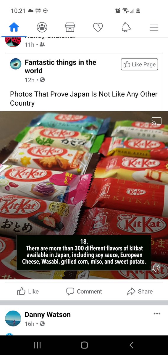 2Jennuwin's tweet photo. @KarenKilgariff ...and you thought Canada was KIt kat heaven. https://t.co/a2FY78WUJd