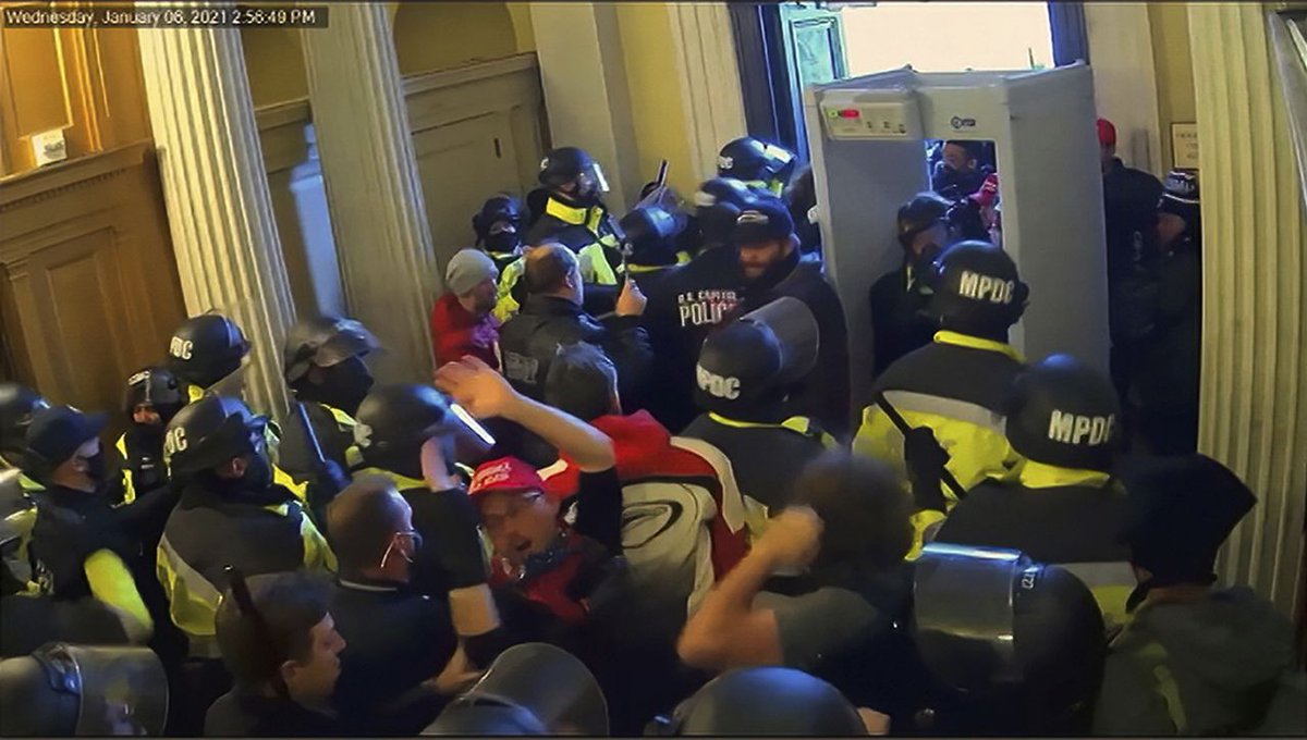 Impeachment trial highlights Harrowing footage, focus on Donald Trump’s words