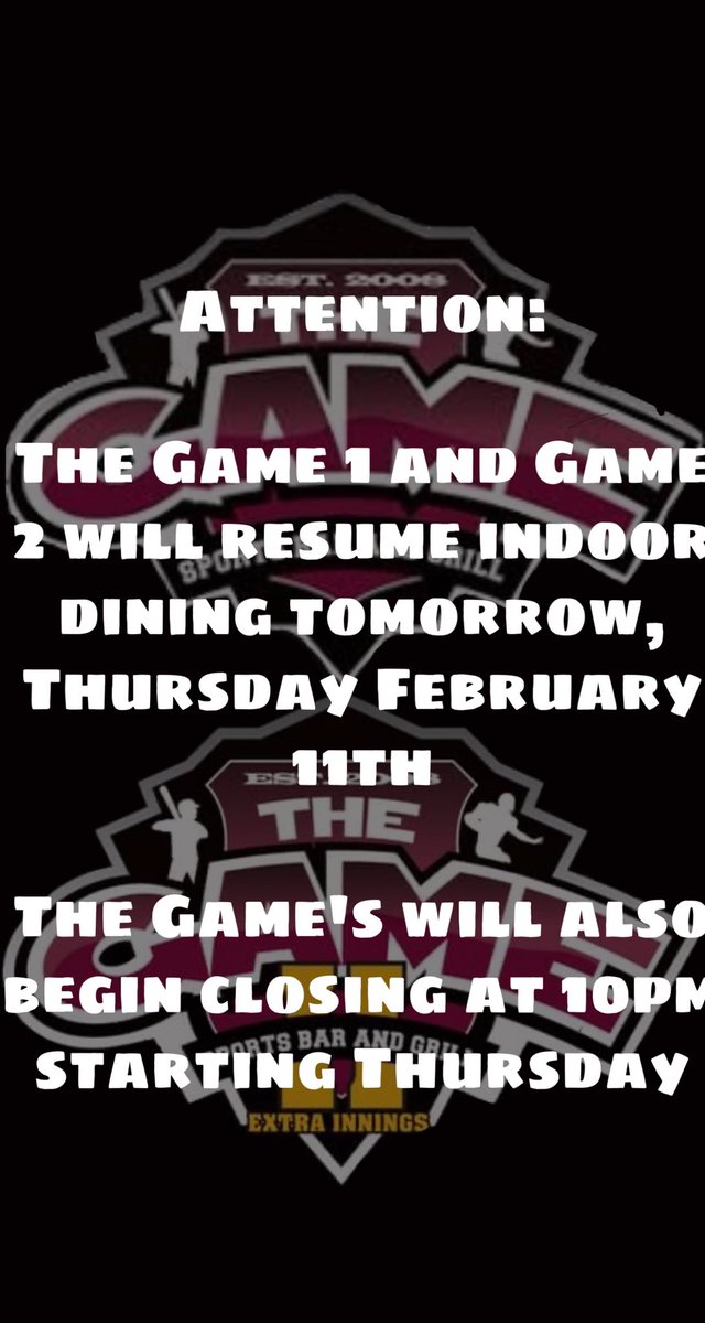 The Game LC (@thegamesprtsbar) on Twitter photo 